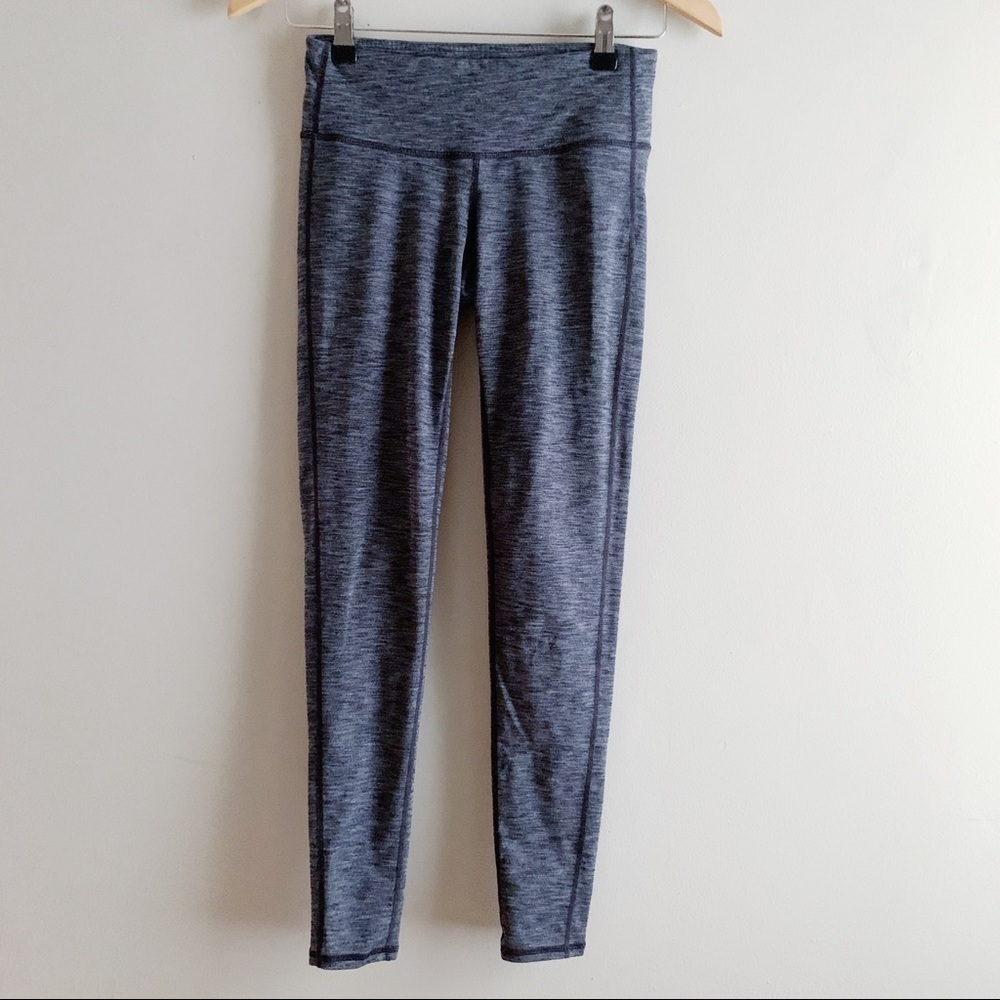 Athleta Elation Cropped Yoga Leggings in Heather Grey, Workout Tights,‎ Size XS